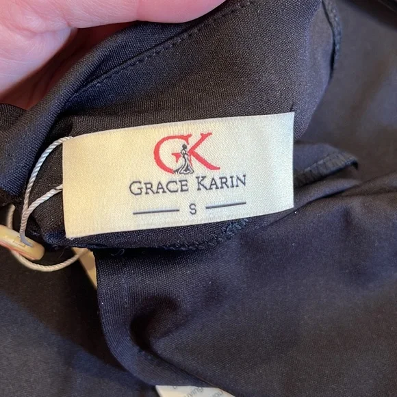 Classy black dress by Grace Karin. Great for any event! - Picture 6 of 6